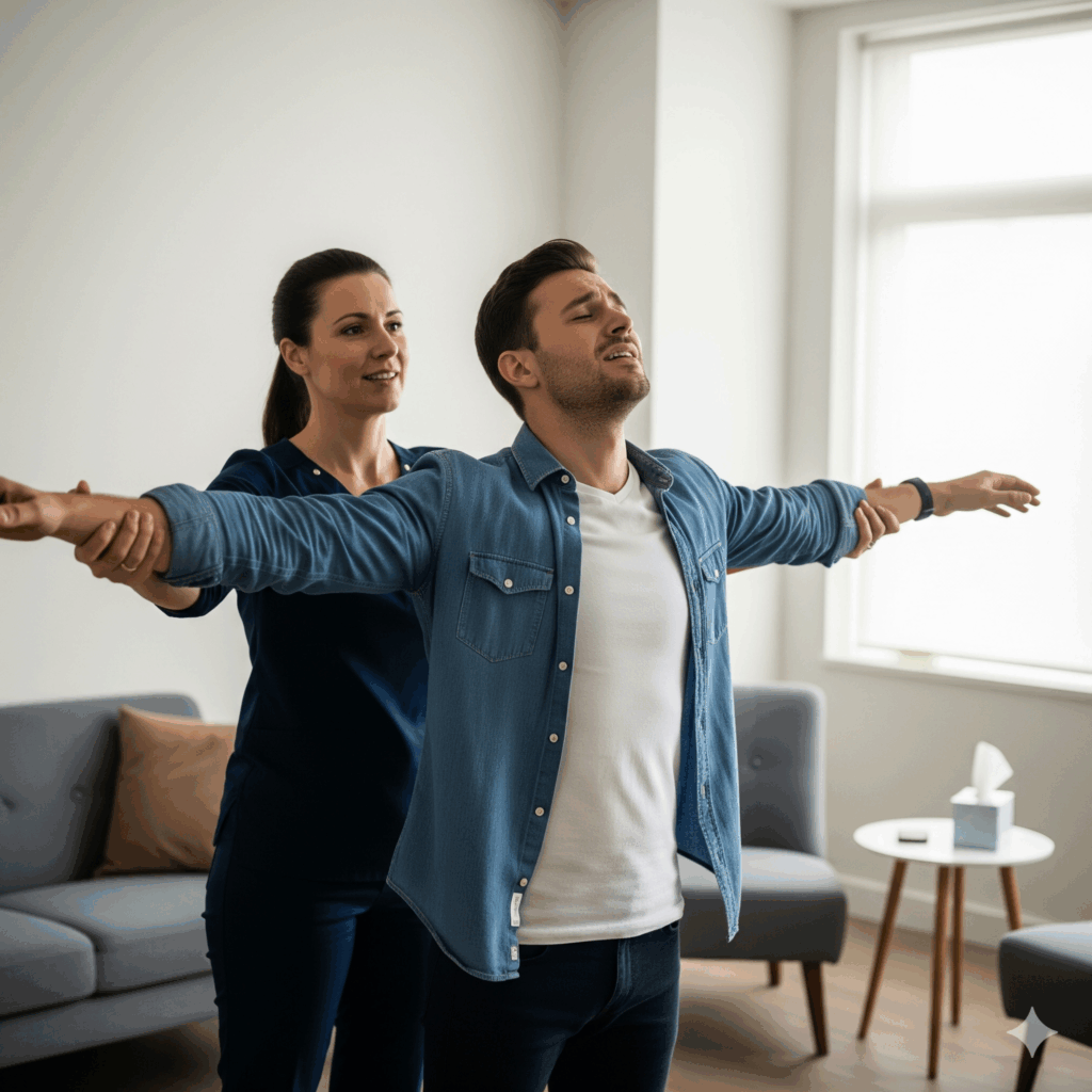 Skulpturarbeit nach Virginia Satir, systemischer Berater Björn Stilhoff - Rendsburg